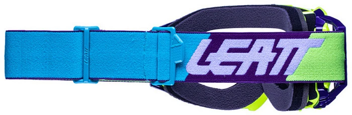 Leatt Velocity 5.5 Neon Yellow / Light Grey 58% мотоочки, двойная линза