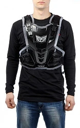 Fly Racing Pivotal панцирь без плеч, черный