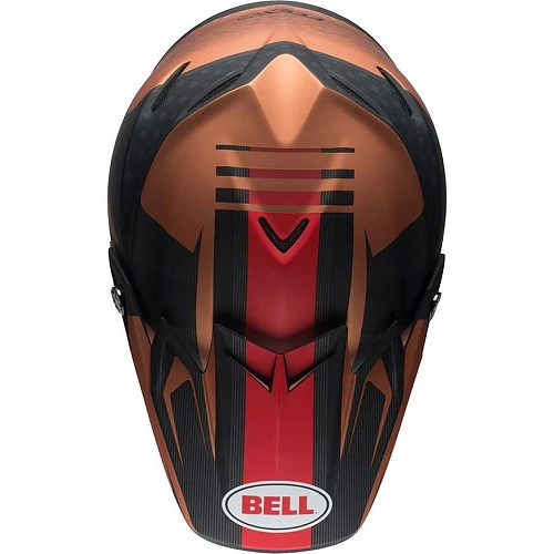 Bell Moto-9 Flex Matte Copper/Black Vice шлем кроссовый