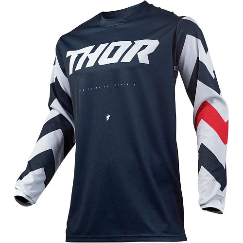 Thor Pulse Stunner джерси, сине-белый