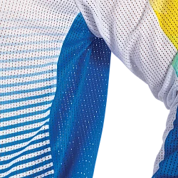 Leatt Moto 4.5 X-Flow 2026 Pixel Blue джерси, синий