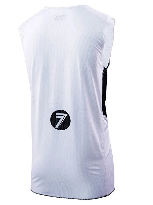 Seven Zero Staple Over Jersey White жилет на джерси