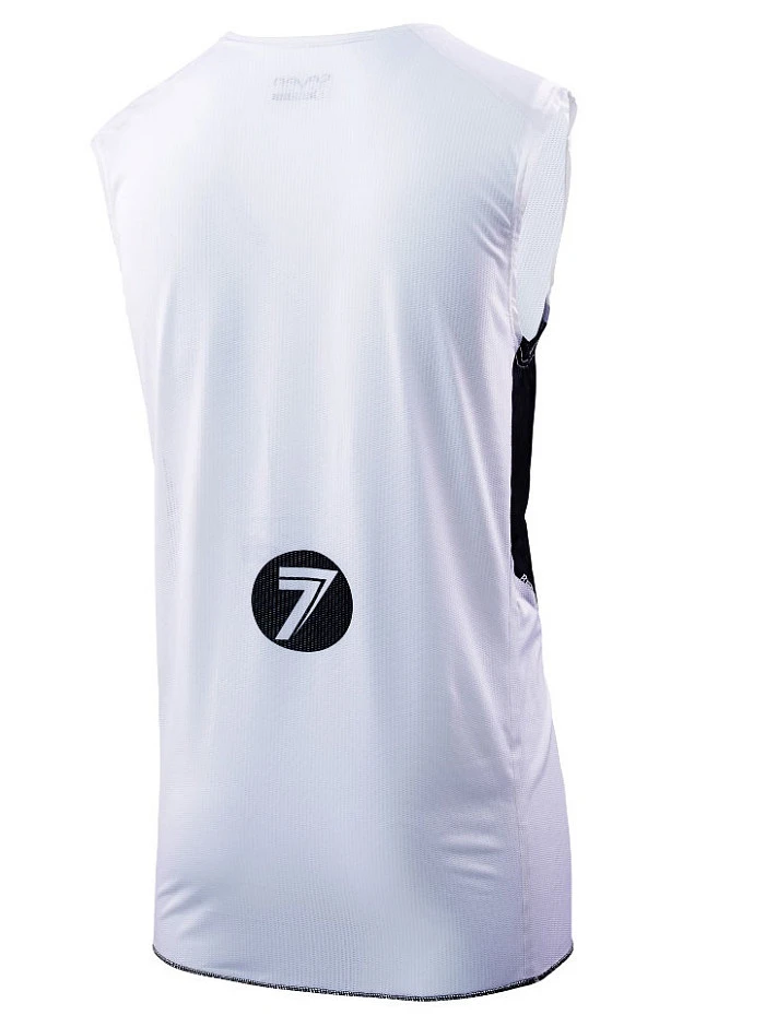 Seven Zero Staple Over Jersey White жилет на джерси