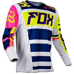 Fox Racing 180 Falcon 2017 джерси, сине-желто-белый