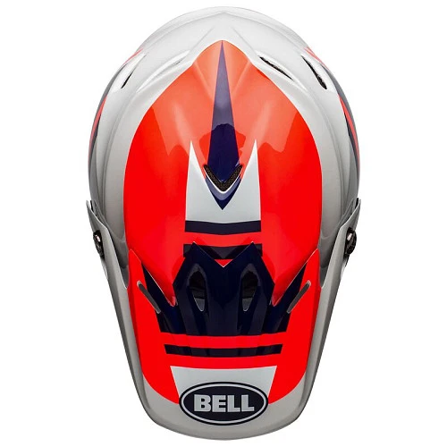 Bell Moto-9 Mips Prophecy Gloss Infrared /Navy /Gray шлем кроссовый