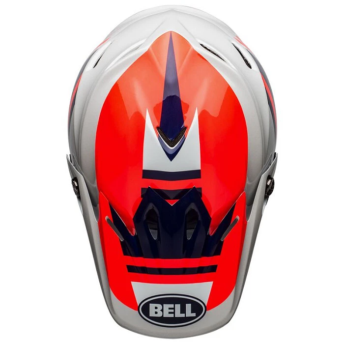 Bell Moto-9 Mips Prophecy Gloss Infrared /Navy /Gray шлем кроссовый