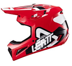 Leatt Kit Moto 3.5 V24 Red шлем кроссовый + Velocity 4.5 мотоочки