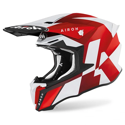 Airoh Twist 2.0 Lift Red Matt шлем внедорожный, красный матовый