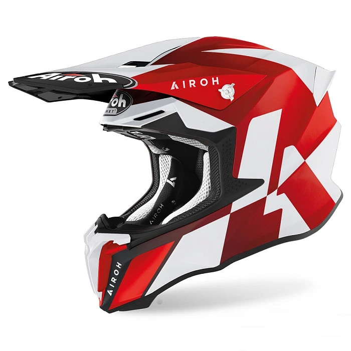 Airoh Twist 2.0 Lift Red Matt шлем внедорожный, красный матовый