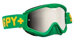 Spy Whip Speed Week мотоочки, зелено-желтый, серая линза