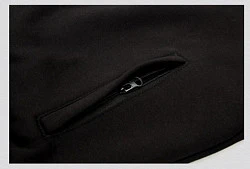 First FRH-1 Мотокуртка худи с защитой, кевлар, черный