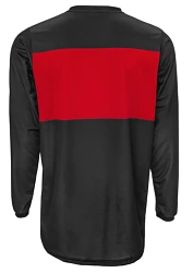 Fly Racing F-16 2022 джерси подростковая, красно-черный