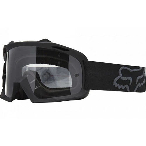 Fox Airspace Youth Matte Black Clear мотоочки подростковые