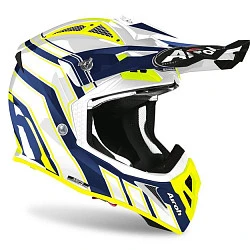 Airoh Aviator Ace Art Blue шлем внедорожный