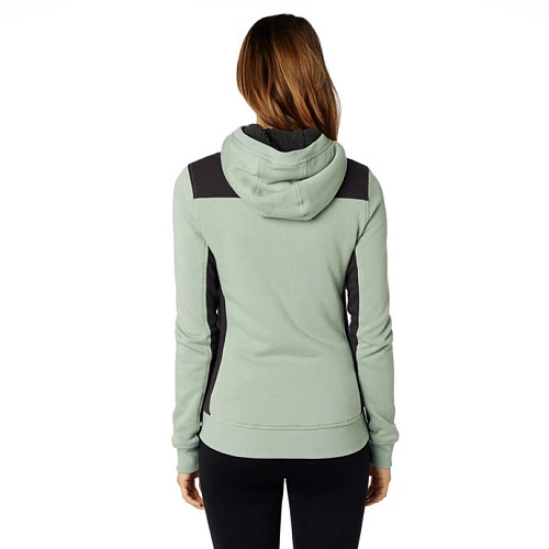 Fox Outbound Sherpa Zip Fleece толстовка женская, зеленый