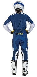 Fly Racing Evolution DST 2022 комплект, сине-бело-золотой