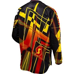 Scott 350 Hyper Kids джерси детская, желто-красно-черный