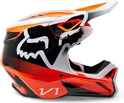 Fox Racing V1 Leed Youth Flow Orange шлем подростковый