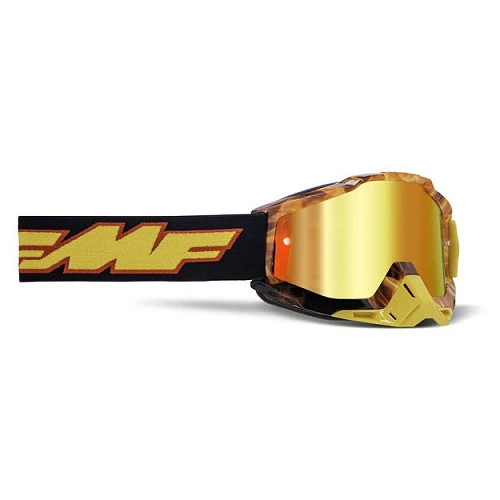 FMF Powerbomb Spark мотоочки, зеркальная красная линза