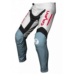 Seven Vox Ethika Youth Vapor мотоштаны подростковые, бело-голубой