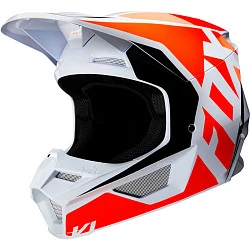 Fox Racing V1 Prix 2020 Flow Orange шлем кроссовый