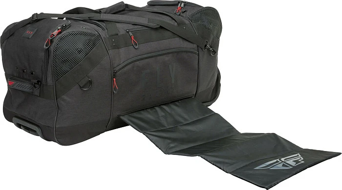 Fly Racing Roller Grande сумка на колесах, черный