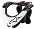Alpinestars BNS Pro Neck Support Brace защита шеи, черно-белый