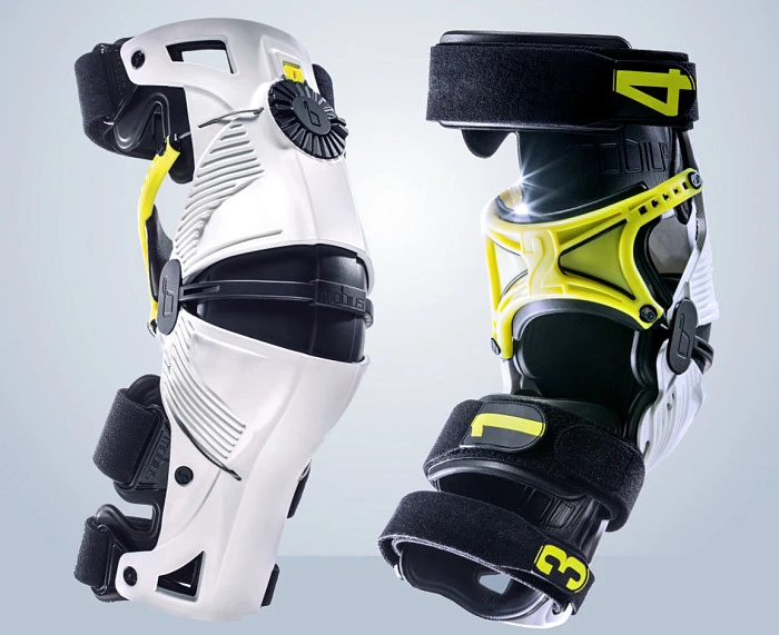 Mobius X8 Knee Brace наколенники, серо-красный