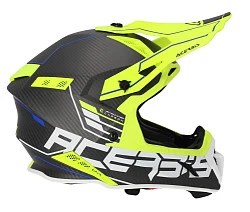 Acerbis Steel Carbon 22-06 Black/Fluo шлем внедорожный