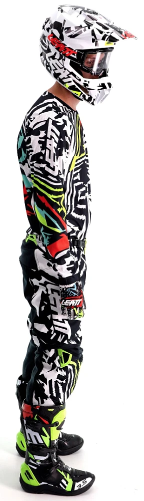Leatt 3.5 Ride Kit 2023 Zebra комплект мотоштаны + джерси