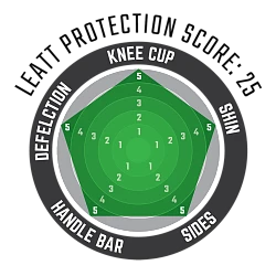 Leatt Dual Axis Black шарнирные наколенники