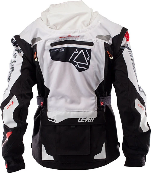 Leatt GPX 5.5 мотокуртка эндуро, бело-черный