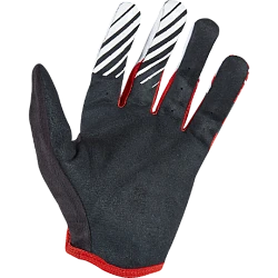 Fox Racing Demo Savant велоперчатки, черно-бело-красный