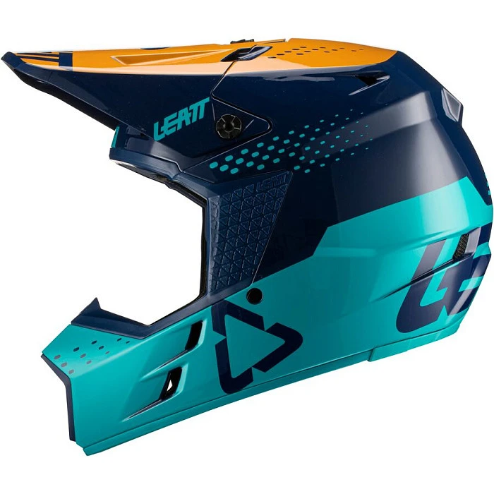 Leatt GPX 3.5 2021 Blue шлем кроссовый