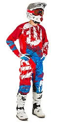 Fly Racing Kinetic Outlaw 2018 джерси, красно-синий