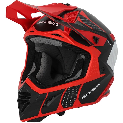 Acerbis X-Track 22-06 Black/Red шлем внедорожный, черно-красный