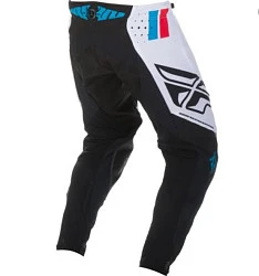 Fly Racing Evolution DST 2019 мотоштаны, бело-красно-синий