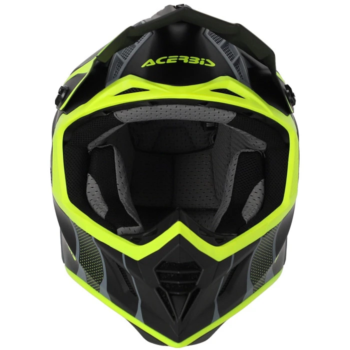 Acerbis X-Track 22-06 Black/Fluo-Yellow шлем внедорожный, черно-желтый