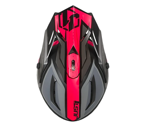 Just1 J38 Blade шлем кроссовый, розово-черный