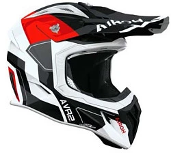 Airoh Aviator Ace 2 Shield Red  шлем внедорожный, красный