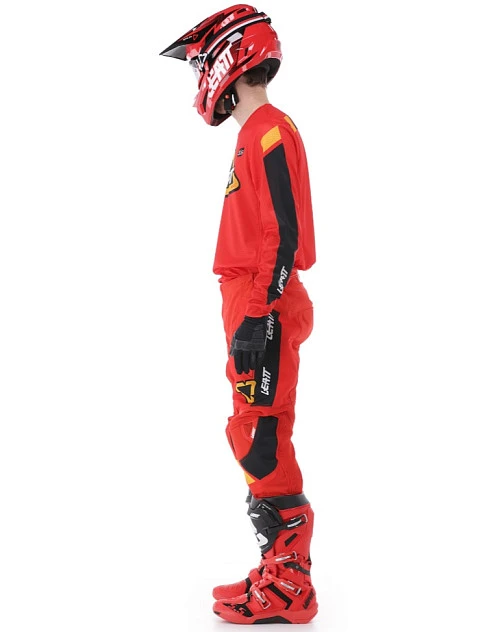 Leatt 3.5 Ride Kit 2024 Red комплект мотоштаны + джерси