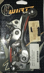 WIRTZ комплект откидных рычагов сцепления и тормоза KTM SX/EXC 00-06 GFL-121