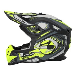 Acerbis Linear 22-06 Black/Fluo-Yellow шлем внедорожный