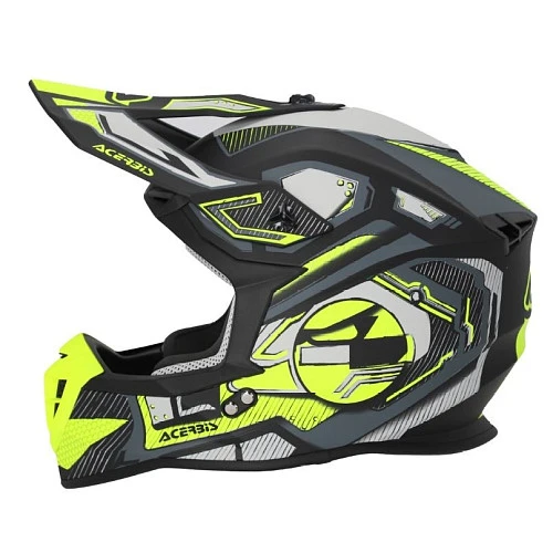 Acerbis Linear 22-06 Black/Fluo-Yellow шлем внедорожный, черно-желтый