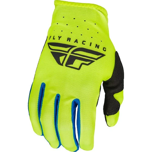 Fly Racing Lite Hi-Vis Yellow/Black мотоперчатки