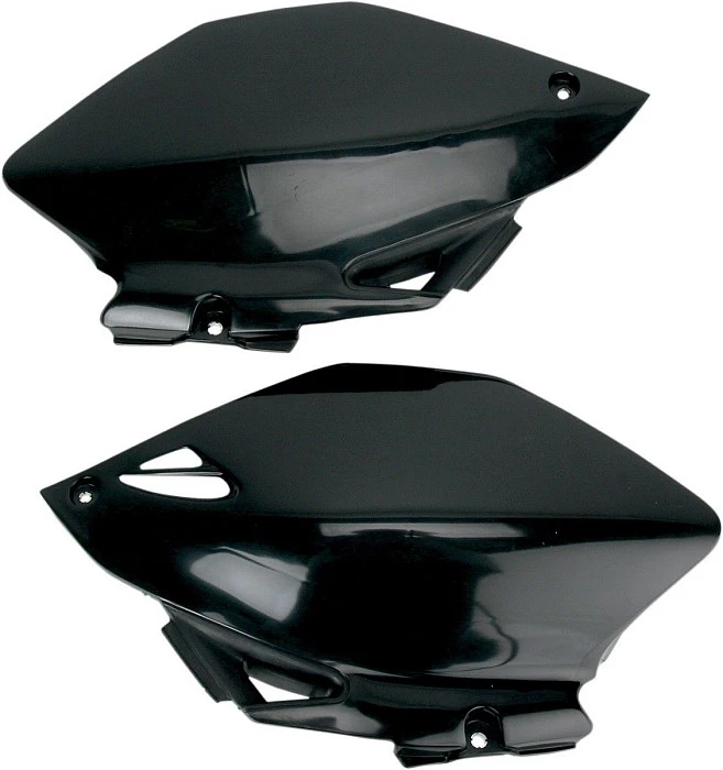 Ufo щиток бокового номера Yamaha YZ250F/450F 06-09, черный (YA03883-001)