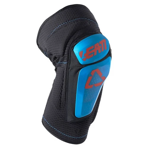 Leatt 3DF 6.0 наколенники короткие, сине-черный