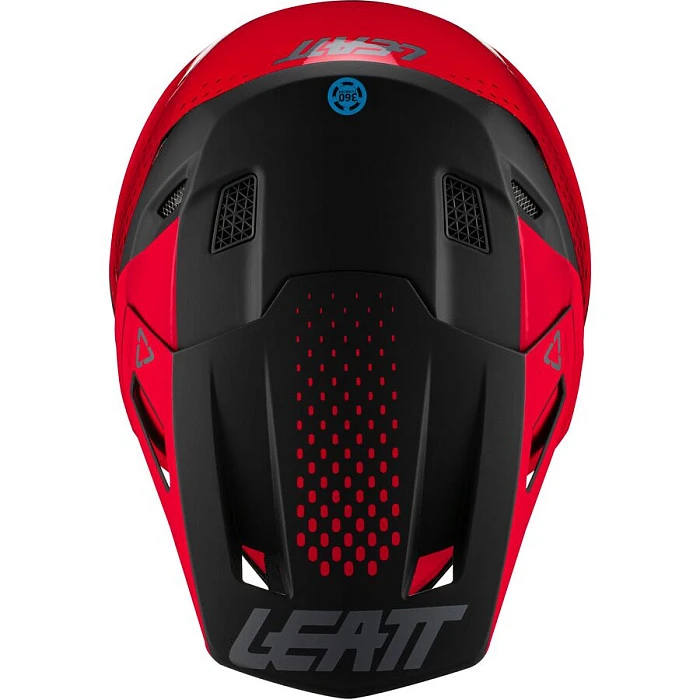 Leatt Kit Moto 8.5 V21 Red шлем кроссовый + Velocity 5.5 мотоочки