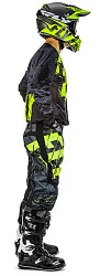 Fly Racing Kinetic Outlaw 2018 комплект, черно-желтый