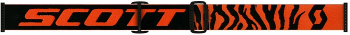 Scott Hustle MX Enduro Black/Fluo Orange/Clear Lens мотоочки, двойная линза